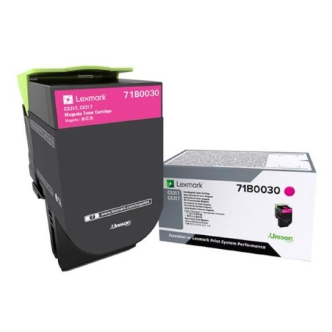 Lexmark oryginalny toner 71B0030, magenta, 2300s Lexmark oryginalny toner 71B0030, magenta, 2300s