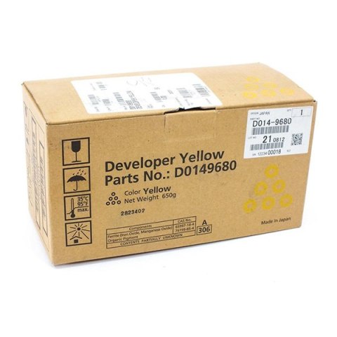 Ricoh oryginalny developer D0149680, yellow, 450000s