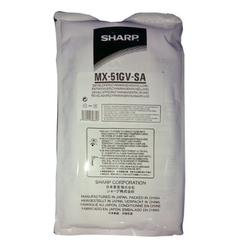 Sharp oryginalny developer MX51GVSA, CMY, 100000s