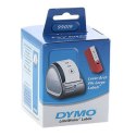 Dymo etykiety papierowe 190mm x 59mm, białe, na szerokie segregatory, 110 szt., 99019, S0722480