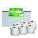 Dymo etykiety papierowe 210mm x 102mm, białe, 6 x 140 szt., 2177565 Dymo etykiety papierowe 210mm x 102mm, białe, 6 x 140 szt., 2177565