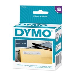 Dymo etykiety papierowe 54mm x 25mm, białe, na adres zwrotny, 500 szt., 11352, S0722520