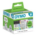 Dymo etykiety papierowe 57mm x 32mm, białe, uniwersalne, usuwalne, 1000 szt., 11354, S0722540