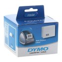 Dymo etykiety papierowe 57mm x 32mm, białe, uniwersalne, usuwalne, 1000 szt., 11354, S0722540