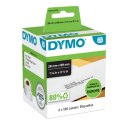 Dymo etykiety papierowe 89mm x 28mm, białe, adresowa, 2X130 szt., 99010, S0722370