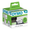 Dymo etykiety papierowe 89mm x 51mm, białe, do wizytówek, bez kleju, 300 szt., S0929100