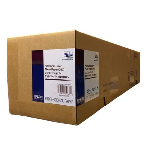 Epson 300/30.5/Premium Luster Photo Paper, 11.8", C13S042078, 261 g/m2, papier, 300mmx30.5m, biały, do drukarek atramentowych, r Epson 300/30.5/Premium Luster Photo Paper, 11.8", C13S042078, 261 g/m2, papier, 300mmx30.5m, biały, do drukarek atramentowych, r
