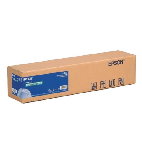 Epson 610/30.5/Enhanced Matte Paper Roll, matowy, 24", C13S041595, 194 g/m2, papier, 610mmx30.5m, biały, do drukarek atramentowy Epson 610/30.5/Enhanced Matte Paper Roll, matowy, 24", C13S041595, 194 g/m2, papier, 610mmx30.5m, biały, do drukarek atramentowy
