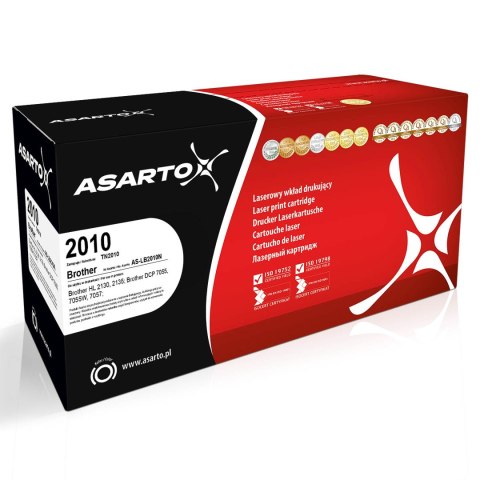 Toner Asarto do Brother 2010 | TN2010 | 1000 str. | black Asarto