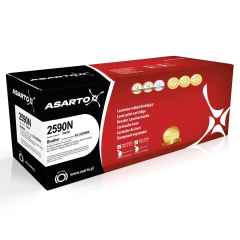 Toner Asarto do Brother 2590N | TN2590 | 1200 str. | black Asarto