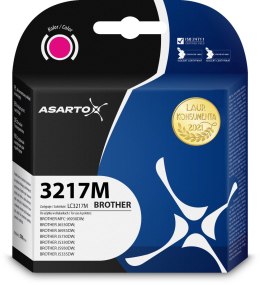 Tusz Asarto do Brother 3217MN | LC3217M | 550 str. | magenta Asarto