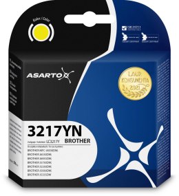 Tusz Asarto do Brother 3217YN | LC3217Y | 550 str. | yellow Asarto