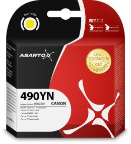 Tusz Asarto do Canon 490YN | 0666C001 | 70ml | yellow Asarto