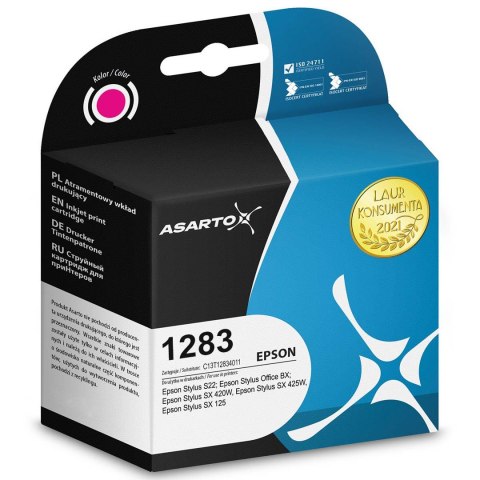 Tusz Asarto do Epson 1283 | C13T12834012 | 176 str. | magenta Asarto