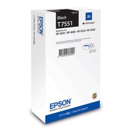 Epson oryginalny ink / tusz C13T75514N, T7551, XL, black, 5000s, 100ml, 1szt