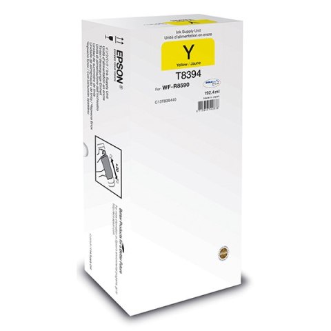 Epson oryginalny ink / tusz C13T83944N, T8394, XL, yellow, 20000s, 192.4ml Epson oryginalny ink / tusz C13T83944N, T8394, XL, yellow, 20000s, 192.4ml