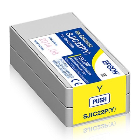 Epson oryginalny ink / tusz C33S020604, z SJIC22P(Y), yellow