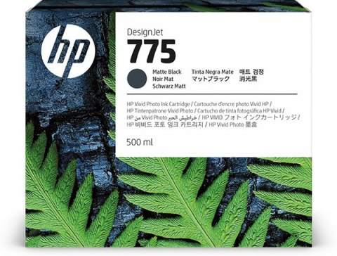 HP oryginalny ink / tusz 1XB22A, HP 775, Matte Black, 500ml HP oryginalny ink / tusz 1XB22A, HP 775, Matte Black, 500ml