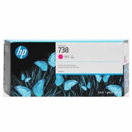 HP oryginalny ink / tusz 676N0A, HP 738M, magenta, 300ml