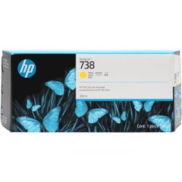 HP oryginalny ink / tusz 676N1A, HP 738M, yellow, 300ml