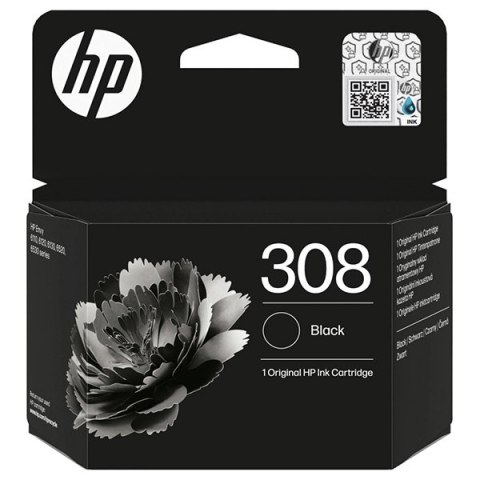 HP oryginalny ink / tusz 7FP21UE, HP 308, black, 160s HP oryginalny ink / tusz 7FP21UE, HP 308, black, 160s