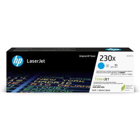 HP oryginalny toner W2301X, HP 230X, cyan, 5500s, high capacity HP oryginalny toner W2301X, HP 230X, cyan, 5500s, high capacity