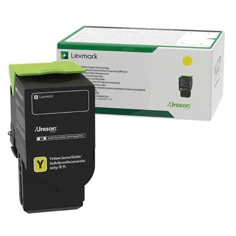 Lexmark oryginalny toner 75M0H40, yellow, 8800s Lexmark oryginalny toner 75M0H40, yellow, 8800s
