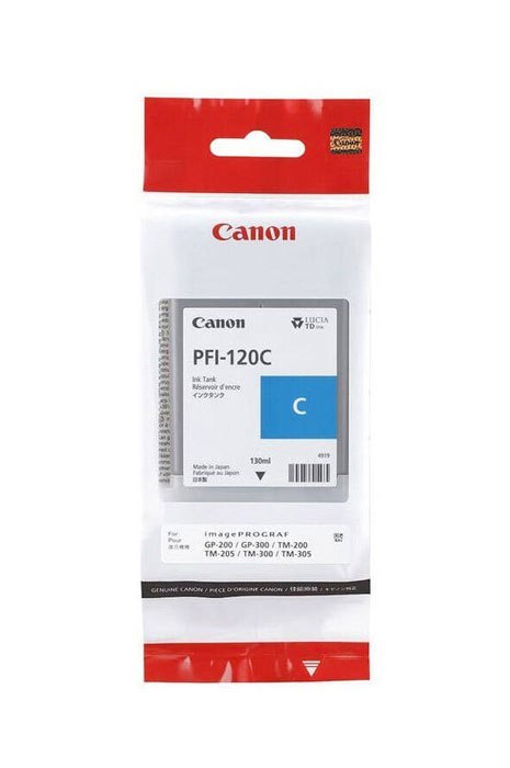 Oryginalny Tusz Cyan Canon PFI-120C, PFI120C (2886C001)