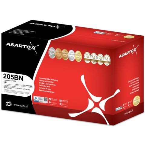 Toner Asarto do HP 205BN | CF530A | 1100 str. | black Asarto