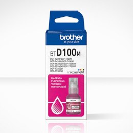 Brother oryginalny ink / tusz BTD100M, magenta, 5000s, 48.8ml