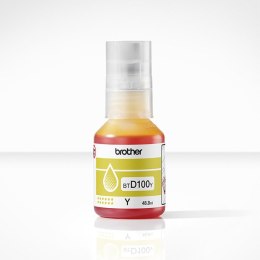 Brother oryginalny ink / tusz BTD100Y, yellow, 5000s, 48.8ml