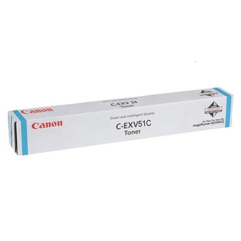 Canon oryginalny toner CEXV51, 0482C002, cyan, 60000s Canon oryginalny toner CEXV51, 0482C002, cyan, 60000s