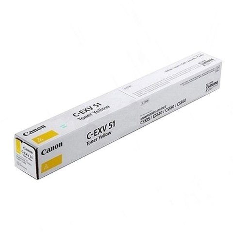 Canon oryginalny toner CEXV51, 0484C002, yellow, 60000s Canon oryginalny toner CEXV51, 0484C002, yellow, 60000s