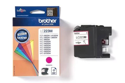 Oryginalny Tusz Magenta Brother LC223M, LC-223M
