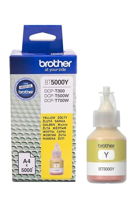 Oryginalny Tusz w butelce Yellow Brother BT-5000Y, BT5000Y