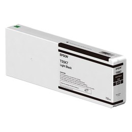 Epson oryginalny ink / tusz C13T55K700, light black