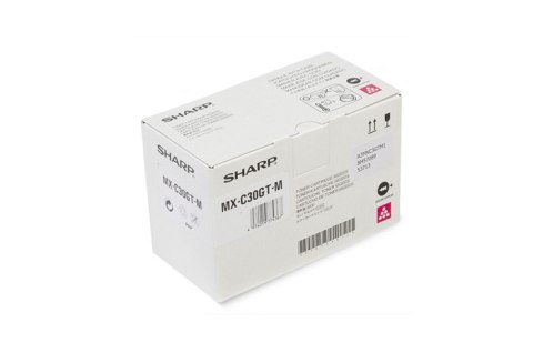 Oryginalny Toner Magenta Sharp MXC304WH (MXC30GTM, MX-C30GTM)