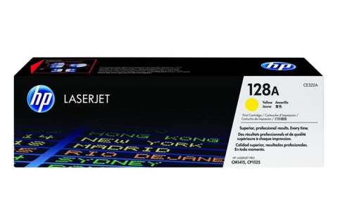 Oryginalny Toner Yellow HP LaserJet Pro CP1525, CM1415 (128A CE322A)