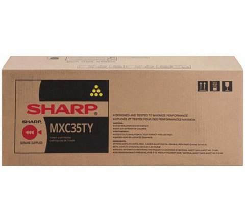 Oryginalny toner Yellow Sharp MX-C407P (MX-C35TY, MXC35TY)