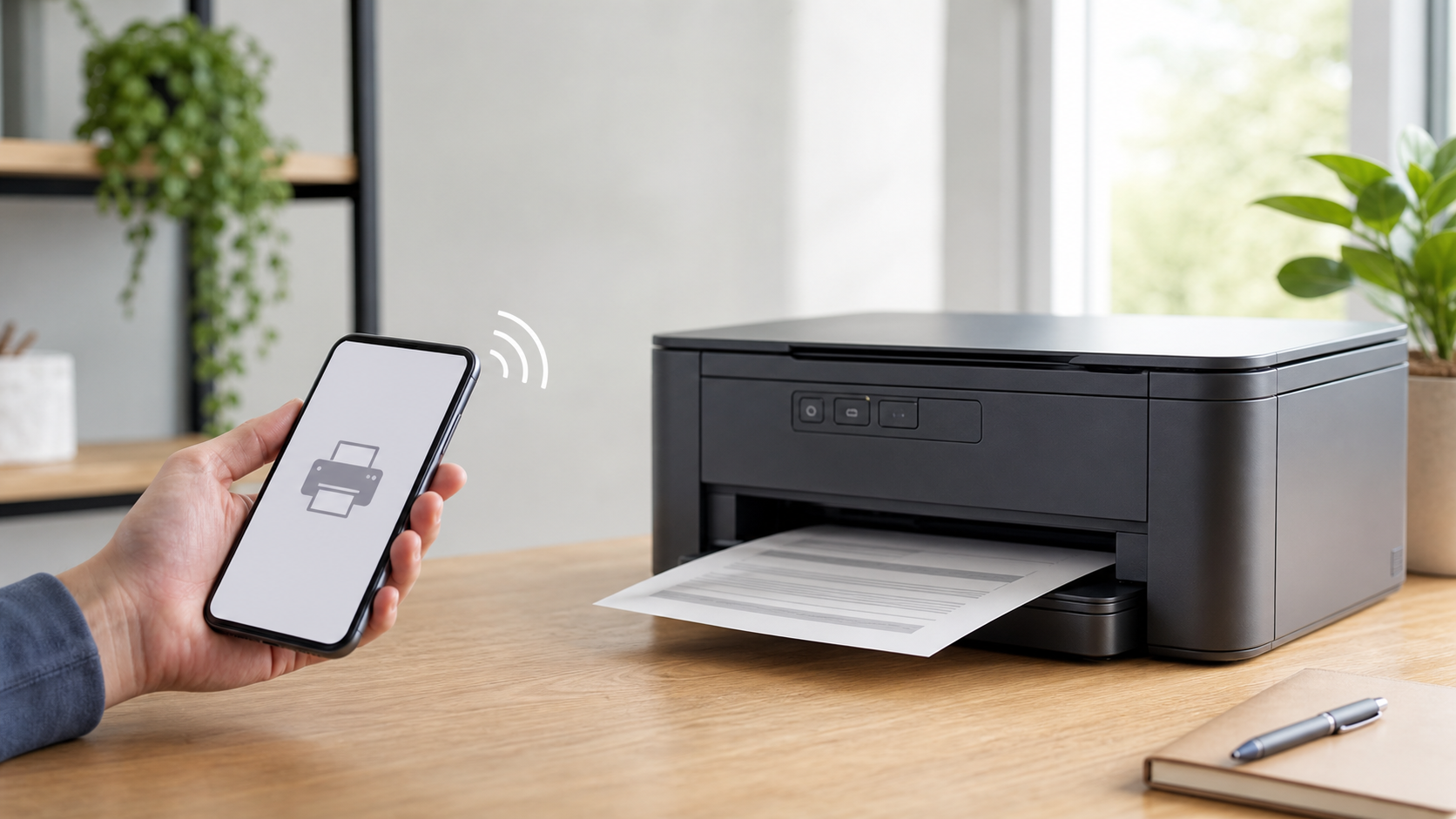 Router Wi‑Fi, telefon i drukarka domowa &mdash; ponowne łączenie drukarki z siecią